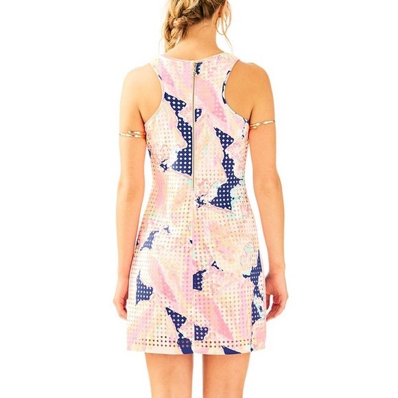 NWT Lilly Pulitzer Perla Shift Indigo Queen Conch - Picture 3 of 5